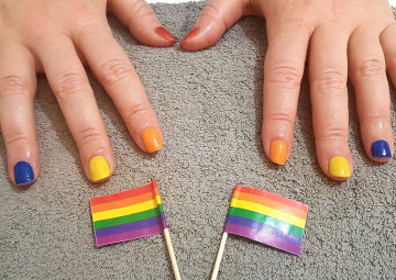OPI Gel Colour Nails for Pride